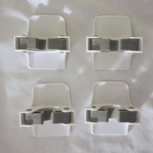 4pc Command Broom/Mop Wall Gripper Cleaning/Home Organization